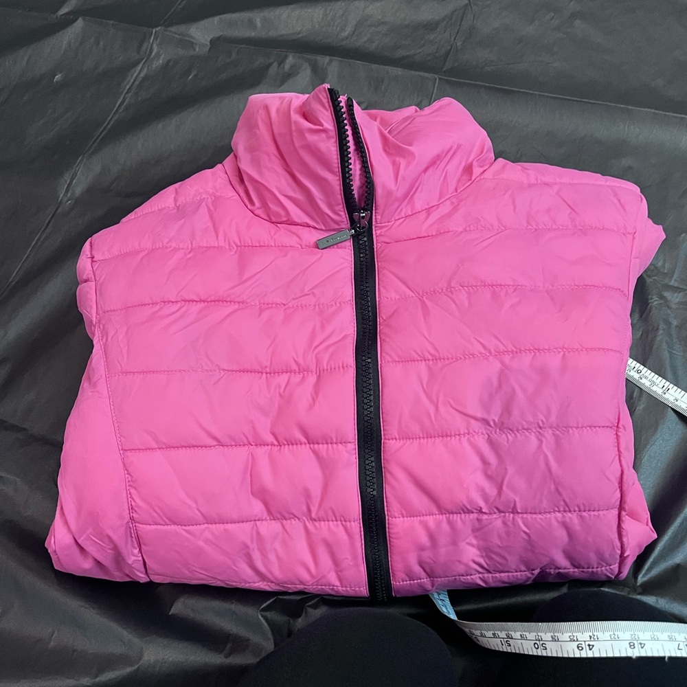 Women's Packable Pink Puffer Jacket
